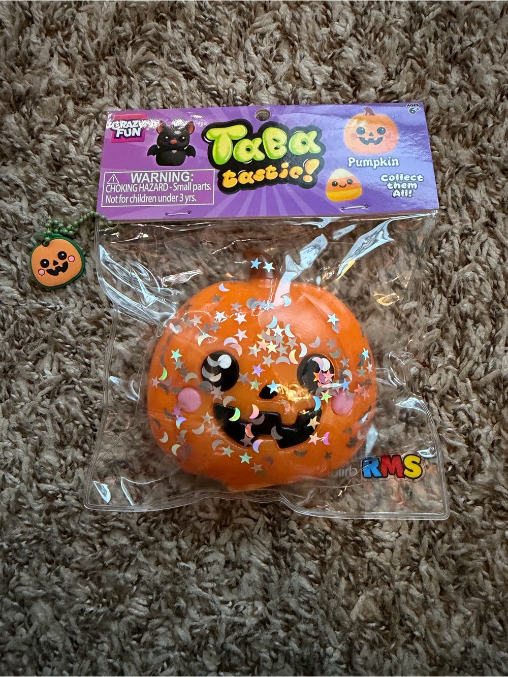 RMS Kids Pumpkin TABA Squishy Toy